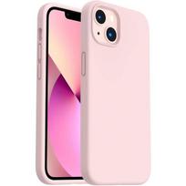 Silicone Case - PROSHOP® - for iPhone 13 mini - Pink - Flexible - Ultra-thin matte rožinė