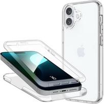 Protective case for iPhone 16 - BOOLING - Transparent - Shockproof - Anti-Scratch - Slim skaidri