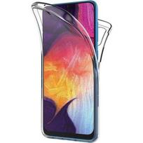 Silicone Back Cover - Samsung - Galaxy A50 SM-A505F - 360° Protection - Transparent - Flexible skaidri