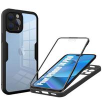 Protective case - PROSHOP - for iPhone 14 Pro - Black - TPU + PC - Full protection juoda