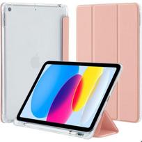 Case for iPad 11  / 10.9  - BOOLING - Silicone Protection - Reinforced Corners - Pencil Holder - Pink rožinė