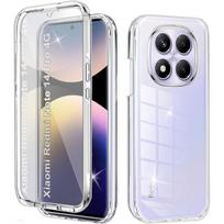 Coque de protection pour Xiaomi Redmi Note 14 Pro 4G - Antichoc - Transparent - Silicone+PC