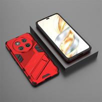 Punk laikiklis Telefono dėklas Honor X60 Pro 5G Kinijai Celulares Korpusas Bamperis Atsparus smūgiams Honor X60 Funda Para Galinis dangtelis For Honor X60 5G raudona