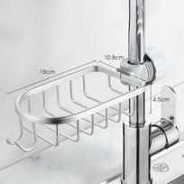 Multifunctional Organizer Shelf Storage Rack Sink Drainer Basket Towel Rack Sponge Holder Shelf Kitchen Storage Organization