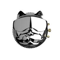 High-end Creative Scent Bulldog Car Fragrance Auto Vehicle Bus Perfume Cool Car Air Freshener Interior Decoration Perfume gray