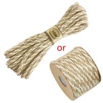 10m Natural Jute Twine Rope String Cord DIY Craft Burlap Wedding Scrapbooking MIT