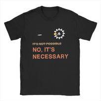 Men's Interstellar Docking It's Necessary T Shirts Cotton Clothes Vintage Short Sleeve O Neck Tee Shirt Gift Idea T-Shirts S juoda