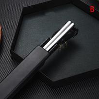 304 Nerūdijančio plieno lazdelės pietums, stalo įrankiai, kelioninės, nešiojamos, neslystančios lazdelės su laikymo dėžute, laikikliu, virtuvės stalo įrankiai vakarienei