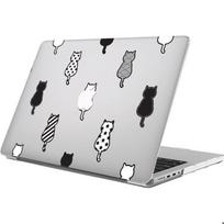 Case for MacBook Air 15 Inch M5 M4 M3 M2 2026 2025 2024 2023, Non-Slip Hard Protection Back Cat Pattern balta