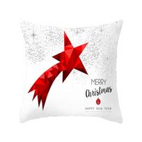 Taies d'oreiller sur le thème de Noël pour la maison, accessoires de voiture, canapé d'invité du père Noël, bureau 40x40cm