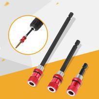 3Pcs14  Hex Shank Quick Release Magnetic Drill Bit Holder Screwdriver Extension 60100150mm