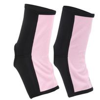 BN FIGHT Muay Thai MMA Ankle Support Wraps Breathable Ankle Guard for Muay Thai Sanda L SizeGrey
