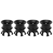 4 Pcs Motorcycle Spark Plug Crown Screw Nut Aluminium Alloy Head Bolt Topper Cap for Twin Cam Big juoda
