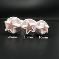 Fondant Cookie Cake Cutter Ejector Stamp Plunger Cutters Embossed Mold Moulds DIY Kitchen Baking AVE