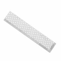 Cirkonio tapybos liniuotė Nerūdijančio plieno tuščios grotelės Taškinio gręžimo rašiklio liniuotė 5D DIY 140MM