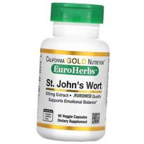 Jonažolės ekstraktas, EuroHerbs St. Jonažolė, California Gold Nutrition 60 kaps. (71427018) 60vcaps