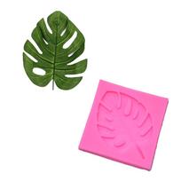 Turtle Leaves Silicone Fondant Mold Cake Decor Chocolate Sugarcraft Baking Tools rožinė
