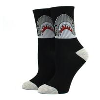 New Spring summer high Quality Harajuku Style shark Socks For Women Men's Cotton Hip Hop Man Breathable Socks EU 37-42
