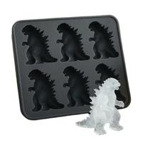 Ledo kubelių forma dinozauro formos maistinio silikono sulčių ledo gaminimo prietaisas lengvai išimama galima plauti indaplovėje ledo forma virtuvės įrankis
