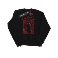 A Nightmare On Elm Street Mens Freddy Silhouette Sweatshirt XXL juoda