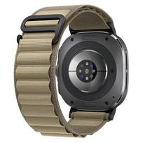 Alpine Loop For Samsung Galaxy Watch Ultra Strap 47mm Accessories Sport Nylon Bracelet correa Galaxy watch ultra 7 band 47mm Galaxy Watch 7 Ultra alyvuogės