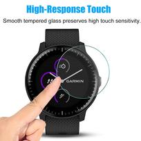 4 vnt. Garmin Vivoactive 3 Music laikrodžiui HD 9H 2.5D grūdintas apsauginis stiklas, apsaugotas nuo sprogimo ir įbrėžimų plėvelė Vivoactive 3 4 PCS Tempered Glass