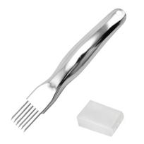 1Pc Stainless Steel Chopped Green Onion Knife Multifunctional Food Slicer Gadget