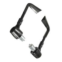 Black ABS 22MM 7/8  Brake Clutch Lever Protector Guard Handguard For Motorcycle