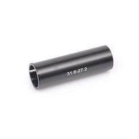 Black 100mm Length Bicycle Seatpost Shim Adaptor 27.2mm to 31.6mm