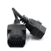 New Car 17pin to 16pin OBD2 Code Scanner Diagnostic Cable Adapter Repair For Mazda gray