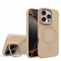 Applicable To IPhone 16 Lens Holder Mobile Phone Case Magnetically Absorbed Apple 14/15 Promax Silicone Matte Skin Feeling iPhone16