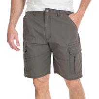 Men Cargo Shorts Multi-pockets Breathable Outdoor Climbing Gym Workout Athletic Running Solid L tamsiai pilka spalva