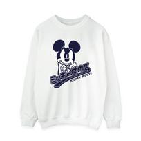 Disney Womens/Ladies Mickey Mouse Japanese Sweatshirt M balta