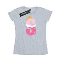 Disney Womens/Ladies Alphabet S Is For Sleeping Beauty Cotton T-Shirt L pilka