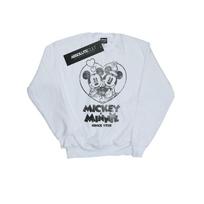 Disney Mens Mickey And Minnie Mouse Since 1928 Sweatshirt L balta
