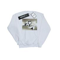 Disney Mens Mickey Mouse Crazy Pilot Sweatshirt L balta