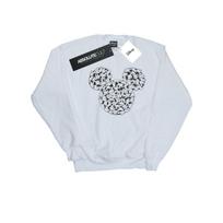 Disney Mens Mickey Mouse Head Of Hands Sweatshirt L balta