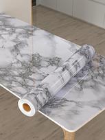 Perlamutrinis baltas marmuras Vandeniui atspari kontaktinė plėvelė Vinilinė lipni plėvelė Nuimama tapetai baldams 40cm x 100cm white