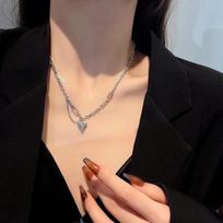 Women's Vintage Mermaid Tears Pearl Necklace One Size