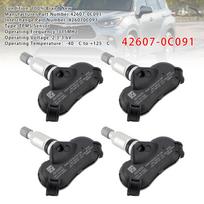 4X TPMS Tire Pressure Sensor For Toyota RAV4 Highlander Tundra 426070C091