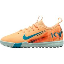 Kylian Mbappé x Nike Jr. Mercurial Vapor 16 Academy GS Melon Tint/Igloo/Neo Turquoise Kids Sneakers Orange FQ8285-801 33.5