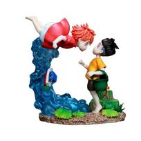 Ponyo on the Cliff Action Figure PVC Sou Sky Seagal Anime Statue Model Toy for Collection