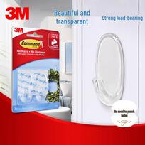 3M Transparent Damage-Free Hooks