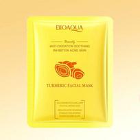 BIOAQUA - Antioksidacinė raminanti ciberžolės kaukė #Mask - 1 pcs yellow