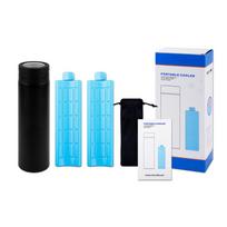 Stainless Steel Refrigerator Insulin Pens Refrigerated Cup Diabetic Insulated Medicine Cooler for Travel Outdoor Cooling Storage juoda