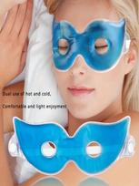 1pc Ice Mask, Beauty Sleeping Hot & Cold Mask, Cold Compress For Post-Operative Facial Edema, Comfort Eye Mask Ice Packs dangaus mėlyna spalva