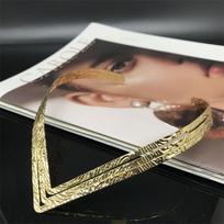 European & American Exaggerated Punk Metal Choker Necklace
