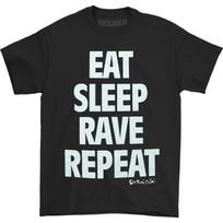 Men's Fatboy Slim Eat Sleep T-shirt XX-Large Black L