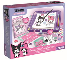 LISCIANI piešimo rinkinys My Melody & Kuromi Drawing School su šviečiančia piešimo lenta, 119684