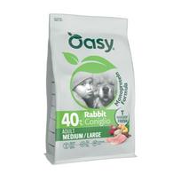 Oasy Monoprotein Adult Medium/Large sausas pašaras su triušiena šunims, 10 kg